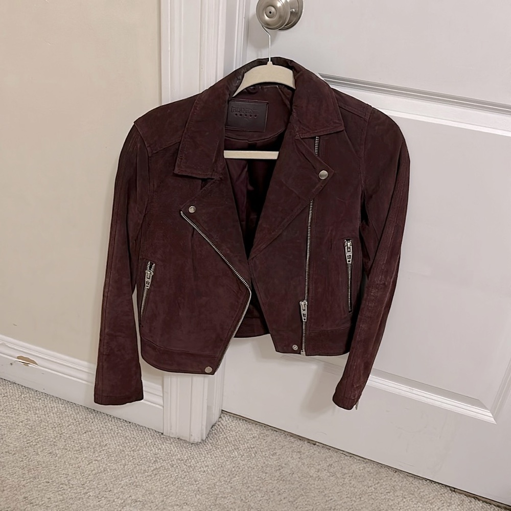 BlankNYC Suede Moto Jacket